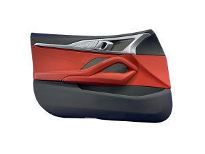 2020-2023 BMW M8 Black Door Interior Trim Panel - Front, Left (Driver) (Used OEM)