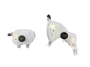 2022-2025 Lucid Air Engine and Cabin Heater Coolant Reservoir Tank Set (Used OEM)