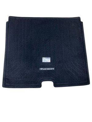 2022-2026 Hyundai Tucson Gray Trunk Carpet Floor Mat - Rear (Used OEM)