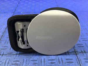 2017-2022 Acura ILX White Fuel Filler Door with Housing - Rear (Used OEM)