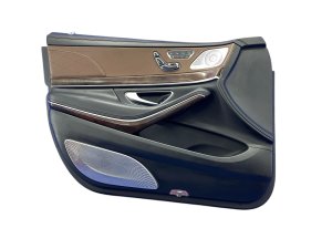 2014-2020 Mercedes-Benz S320 Brown Door Interior Trim Panel - Front, Left (Driver) (Used OEM)