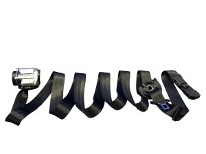 2014-2021 Maserati Quattroporte Black Seat Belt Assembly - Front (Used OEM)
