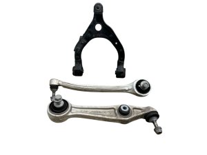  Tesla Model s Upper and Lower Suspension Control Arm Set - Front, Right (Passenger) (Used OEM)