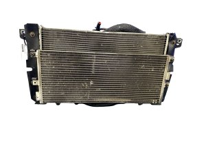 2003-2010 Dodge Viper Radiator AC Condenser and Cooling Fan Assembly - Front (Used OEM)