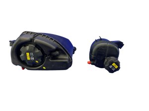 2020-2022 BMW 740i Gray Engine Coolant Reservoir and Intercooler Expansion Tank Set (Used OEM)