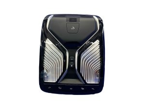 2016-2019 BMW 750i Black Overhead Console with Dome Map Light - Front (Used OEM)