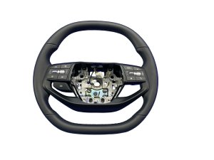 2025 Kia K4 Black Sport Leatherette Steering Wheel - Front (Used OEM)