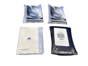 2024 Subaru Solterra Black Owners Manual Booklet Set with Case (Used OEM)
