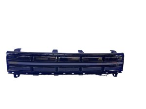 2024-2025 Hyundai Santa Fe Black Upper Radiator Grille Assembly with LED Daytime Running Light Bar - Front (Used OEM)
