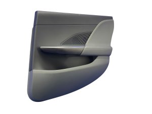 2022-2025 Lucid Air Silver Door Interior Trim Panel - Rear (Used OEM)