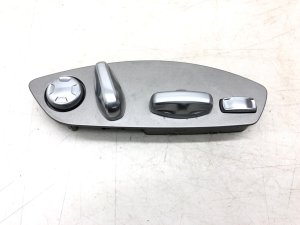 2011-2018 Porsche Cayenne Silver Power Seat Adjustment Switch - Left (Driver) (Used OEM)