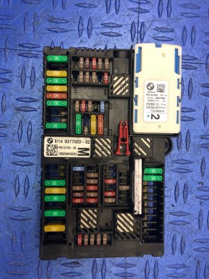 2017-2019 BMW 528i Power Distribution Fuse Box - Rear (Used OEM)