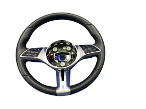 2020-2025 Mercedes-Benz CLA250 Black Leather Steering Wheel - Front (Used OEM)