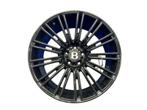 2003-2010 Bentley Continental Black 20x9.5 Multi-Spoke Alloy Wheel (Used OEM)