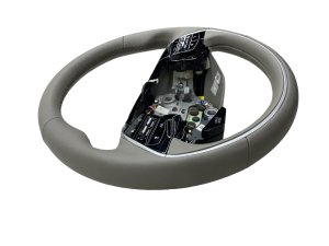 2023-2025 Kia Niro EV Gray Heated Leather Wrapped Steering Wheel (Used OEM)