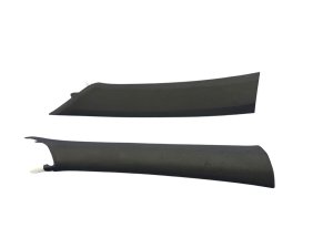 2017-2023 Porsche Panamera Black A-Pillar Interior Trim Panel Set - Front (Used OEM)