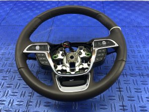 2019-2021 Lincoln Nautilus Brown Leather Steering Wheel (Used OEM)