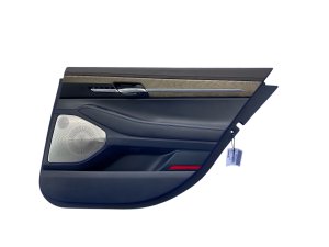 2020-2022 Genesis G90 Blue Door Trim Panel - Rear, Right (Passenger) (Used OEM)