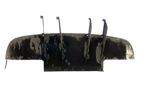 2003-2010 Dodge Viper Bumper Lower Diffuser Splash Shield Skid Trim Panel - Rear (Used OEM)