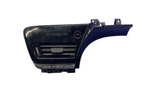 2021-2024 Toyota Mirai Black Dashboard Air Vent Duct with Trim - Front (Used OEM)