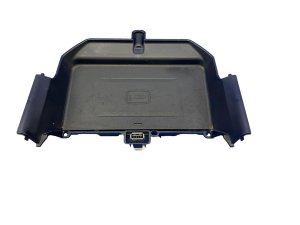 2017-2020 BMW 530e Front Center Console Wireless Phone Charger Tray (Used OEM)