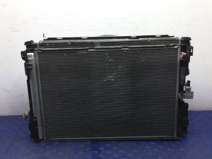 2015-2017 Mercedes-Benz E500 Radiator Condenser and Fan Assembly (Used OEM)