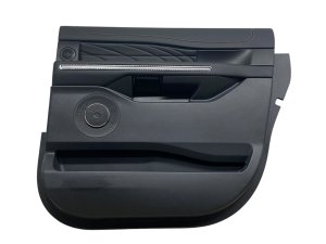 2022-2024 Ford Expedition Black Onyx Door Interior Trim Panel - Rear, Right (Passenger) (Used OEM)