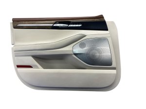 2020-2022 Genesis G90 Beige Door Interior Trim Panel - Front, Left (Driver) (Used OEM)