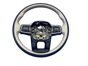 2022-2024 Kia Sorento Gray Heated Leather Steering Wheel - Front (Used OEM)