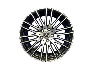 2022-2025 Mercedes-Benz C300 Silver 18x7.5 10 V-Spoke Machined Alloy Wheel (Used OEM)