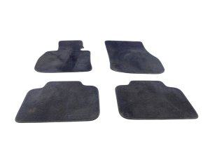 2017-2024 Mini Cooper Countryman Black Front and Rear Interior Carpet Floor Mat Set (Used OEM)