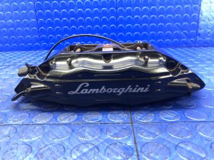 2008-2015 Audi R8 Black Disc Brake Caliper - Rear, Left (Driver) (Used OEM)