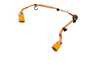 2022-2024 Lucid Air Black High Voltage Heater Cable Wire Harness (Used OEM)
