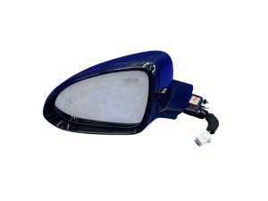 2021-2025 Genesis G80 Vik Black Power Heated Auto Dim Tilt Down Door/Side View Mirror with Camera - Front, Left (Driver) (Used OEM)