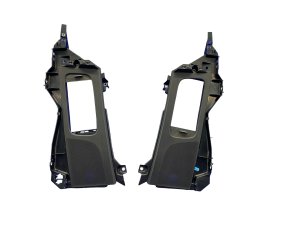 2017-2019 Porsche 718 Cayman Black Storage Box with Bose Speaker Set - Rear (Used OEM)