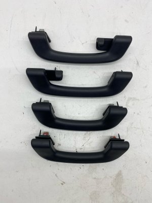 2025-2026 BMW X3 Black Interior Roof Grab Handle Assist Strap Set (Used OEM)
