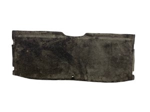 1999-2005 Porsche 911 Black Convertible Deck Wall Trim Cover Panel - Rear (Used OEM)