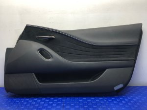 2018-2020 Lexus LC500 Black Door Interior Trim Panel - Front, Right (Passenger) (Used OEM)