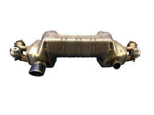 2020-2025 Porsche 718 Boxster Exhaust Muffler and Pipe - Rear (Used OEM)