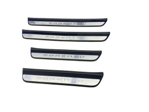 2021-2025 Kia Sorento Front and Rear Door Sill Trim Cover Panel Set (Used OEM)