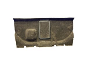 2006-2012 Bentley Flying Spur Gray Trunk Seat Back Trim Cover Panel - Rear (Used OEM)
