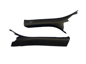 2014-2021 Jaguar F-Type Black A-Pillar Trim Cover Set - Front (Used OEM)