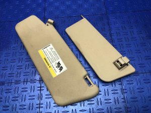 2012-2017 Mercedes-Benz CLS550 Primary and Secondary Sun Visor Set - Right (Passenger) (Used OEM)