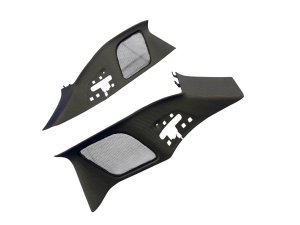 2014-2020 BMW i8 Black Interior C-Pillar Trim Cover Panel Set - Rear (Used OEM)
