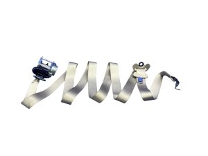 2020-2025 Ford Police Interceptor Utility Beige 2nd Row Center Seat Belt Assembly - Rear, Left (Driver) (Used OEM)
