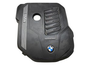 2018-2024 BMW X3 Black Center Engine Appearance Cover (Used OEM)
