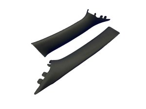 2015-2023 Dodge Charger Black Interior A-Pillar Trim Cover Panel Set - Front (Used OEM)