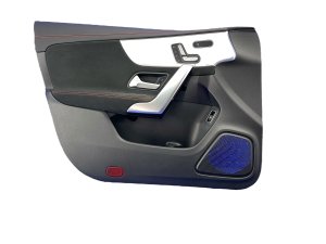 2020-2024 Mercedes-Benz CLA35 AMG Black Door Interior Trim Panel - Front, Left (Driver) (Used OEM)