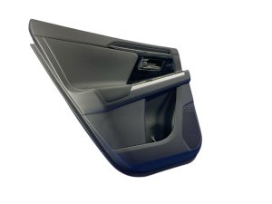 2023-2025 Subaru Solterra Black Door Interior Trim Panel - Rear, Left (Driver) (Used OEM)