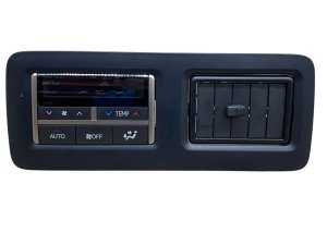 2018-2022 Lexus RX450hL Black Roof Mounted Climate Control Switch Panel with Air Vent - Rear (Used OEM)